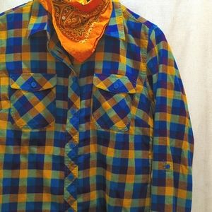 Duluth Trading Co Brightly Colored Flannel